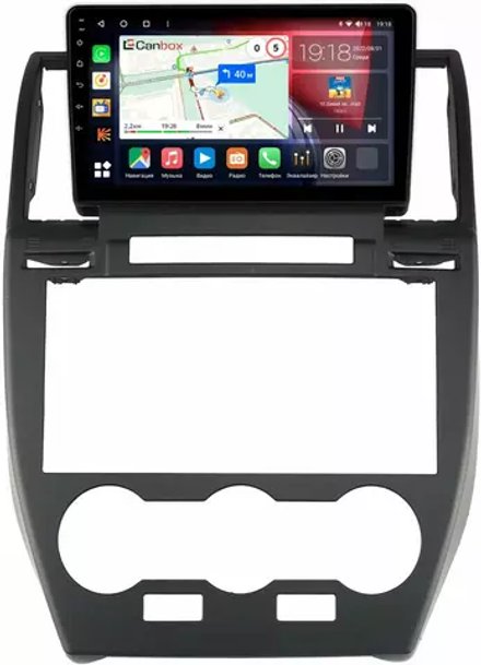 Магнитола для Land Rover Freelander 2006-2012 (монохром экран) - Canbox 9-0733 Qled, Android 10, ТОП процессор, SIM-слот