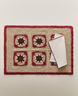 Zara Home сервировочная салфетка из смесовой ткани, 50 35 см · 6219/023