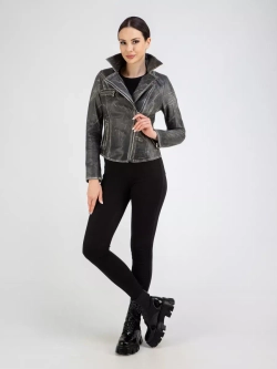 Куртка кожаная натуральная косуха