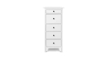 Комод с 5 ящиками - аналог IKEA HEMNES / ХЕМНЭС/ ХЕМНЕС / КЫМОР / ИКЕА 58х131х40 см, белый