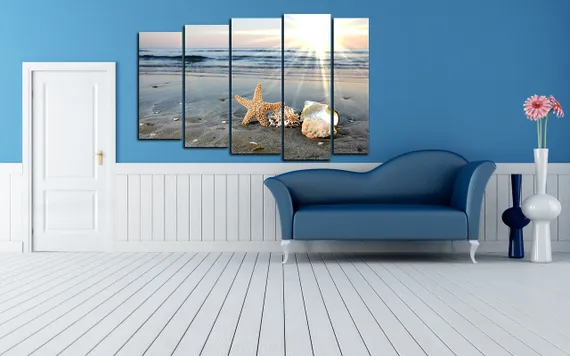 Модульная картина "Пляж"