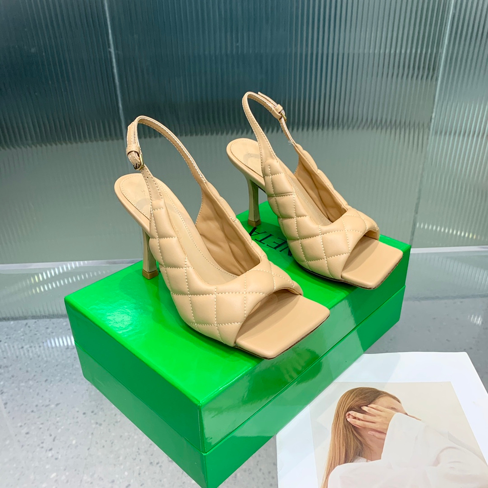 Bottega Veneta Padded Slingback Sandal