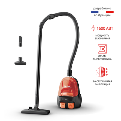 Пылесос с контейнером Tefal Micro Space Cyclonic TW3235EA