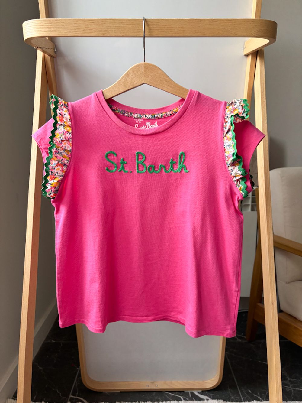 Хлопковая футболка MC2 Saint Barth, 128
