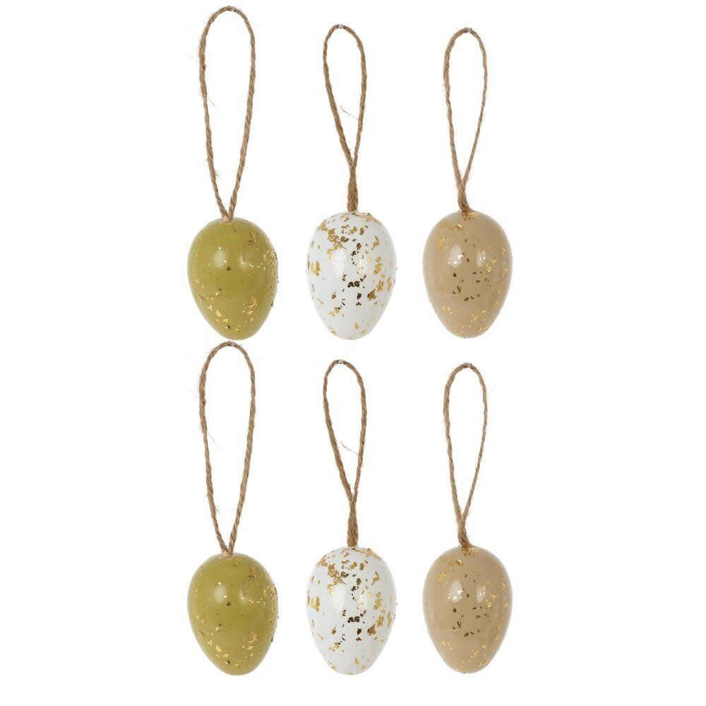 GAEM Набор из 6-ти изделий декоративных подвесных "Яйцо" (4*6), L14 W15 H5 см