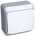 Schneider Electric ЭТЮД Белый Переключатель 1-клавишный открытая установка BA10-004B