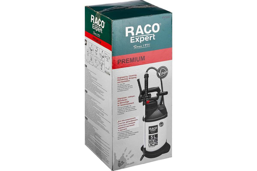 Профессиональный опрыскиватель Raco Pro 500 5 л 4240-54/500