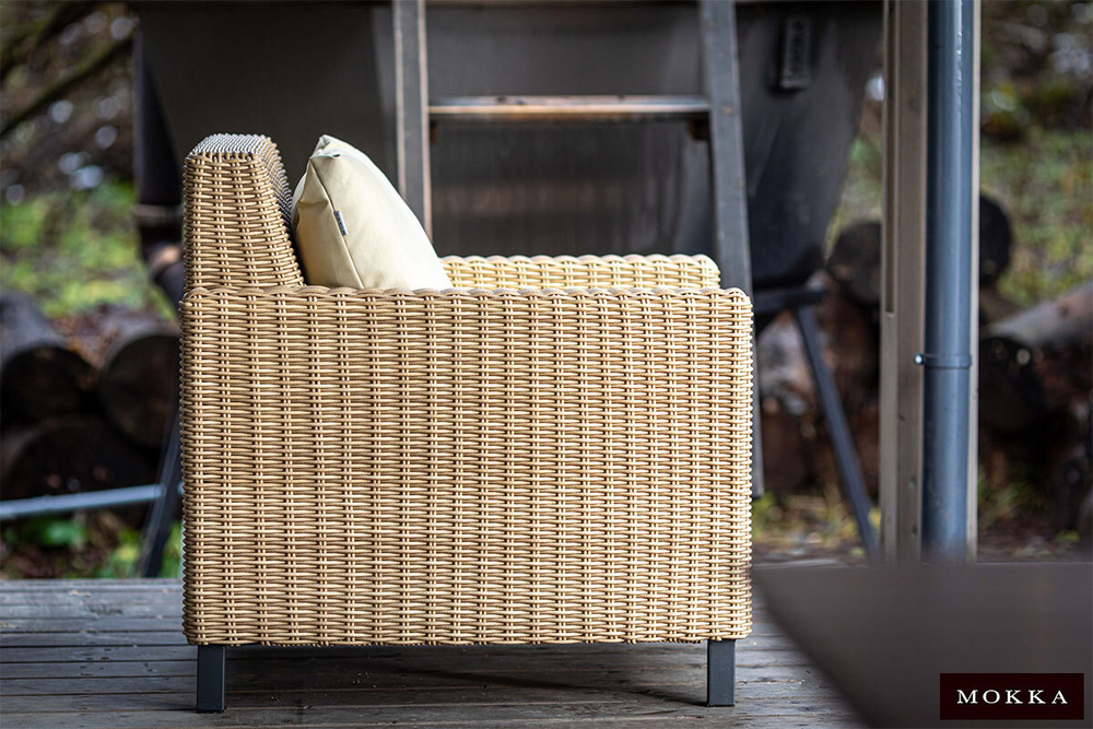 MOKKA BELLA кресло, соломенный