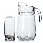 Набор питьевой 7пр СИЛЬВАНА: кувшин 1350мл+стакан 6шт 390мл.97875B