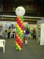 Оформление воздушными шарами городских и спортивных мероприятий