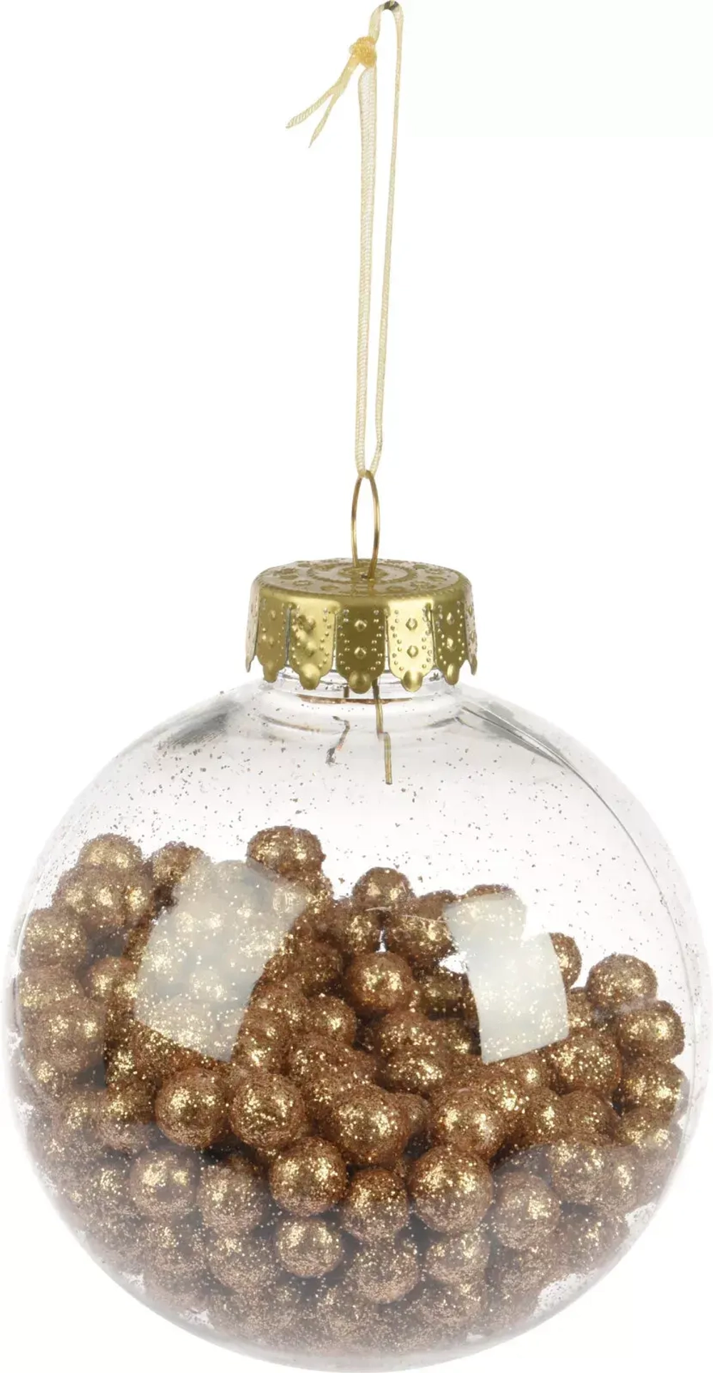 Набор пластиковых шаров Биссер в розовой дымке 80 мм., 27 шт., Koopman (AWR100510)