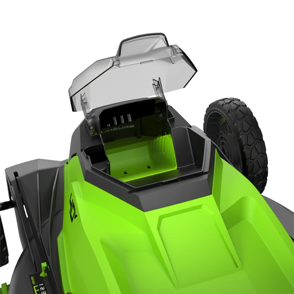 Аккумуляторная газонокосилка Greenworks GD40LM411K2 40В (1 x 2 Ач, ЗУ) нож 41 см, 2521007UA