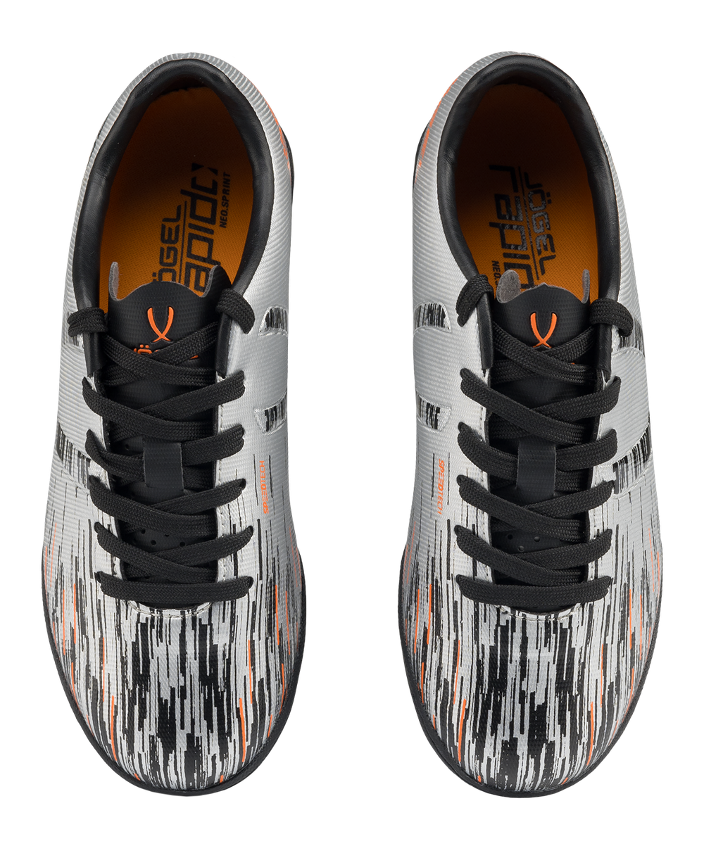 Бутсы многошиповые Rapido TF Silver/black, детский