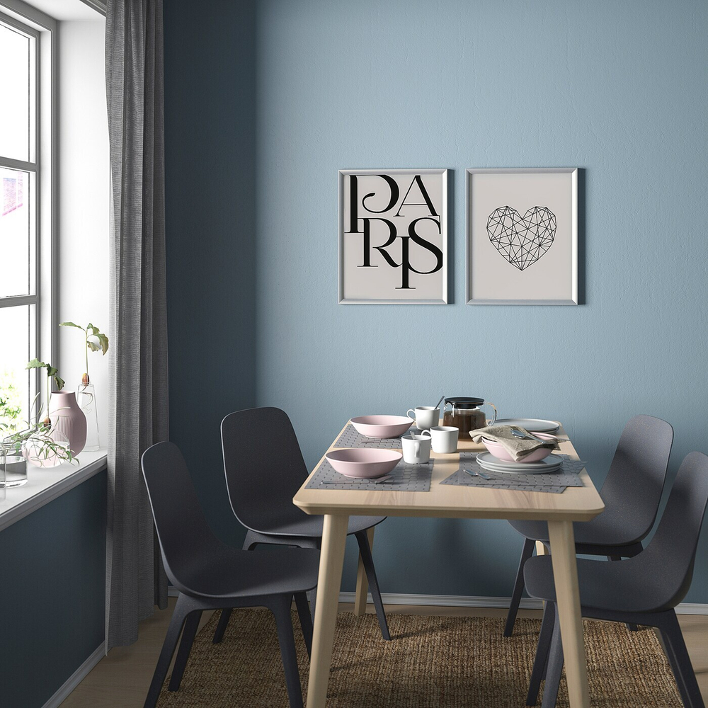IKEA BILD  (ИКЕА БИЛД)  -  Плакат, Сердце Парижа, 40x50 см