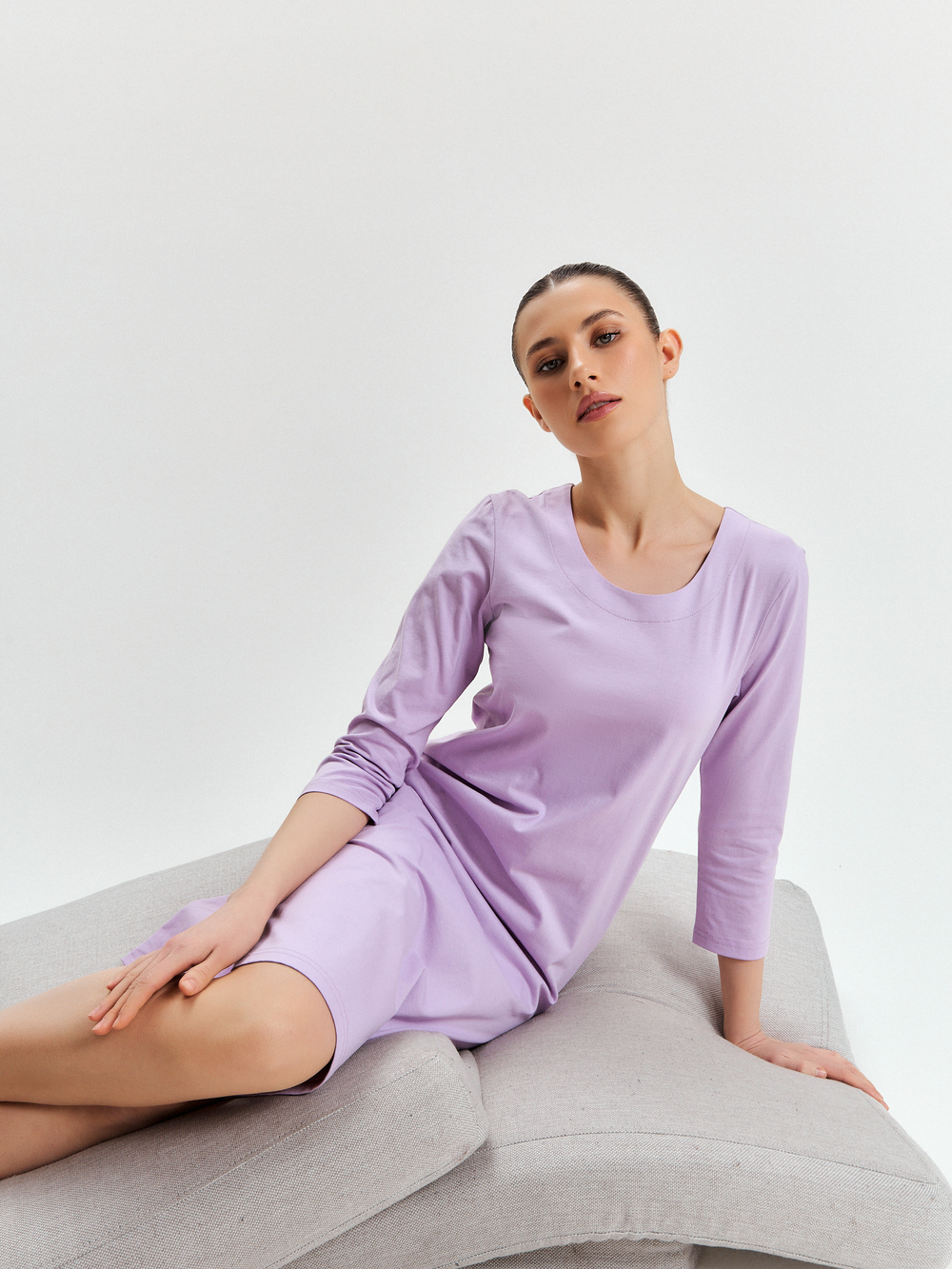 Ночная сорочка Ihomewear Сирень