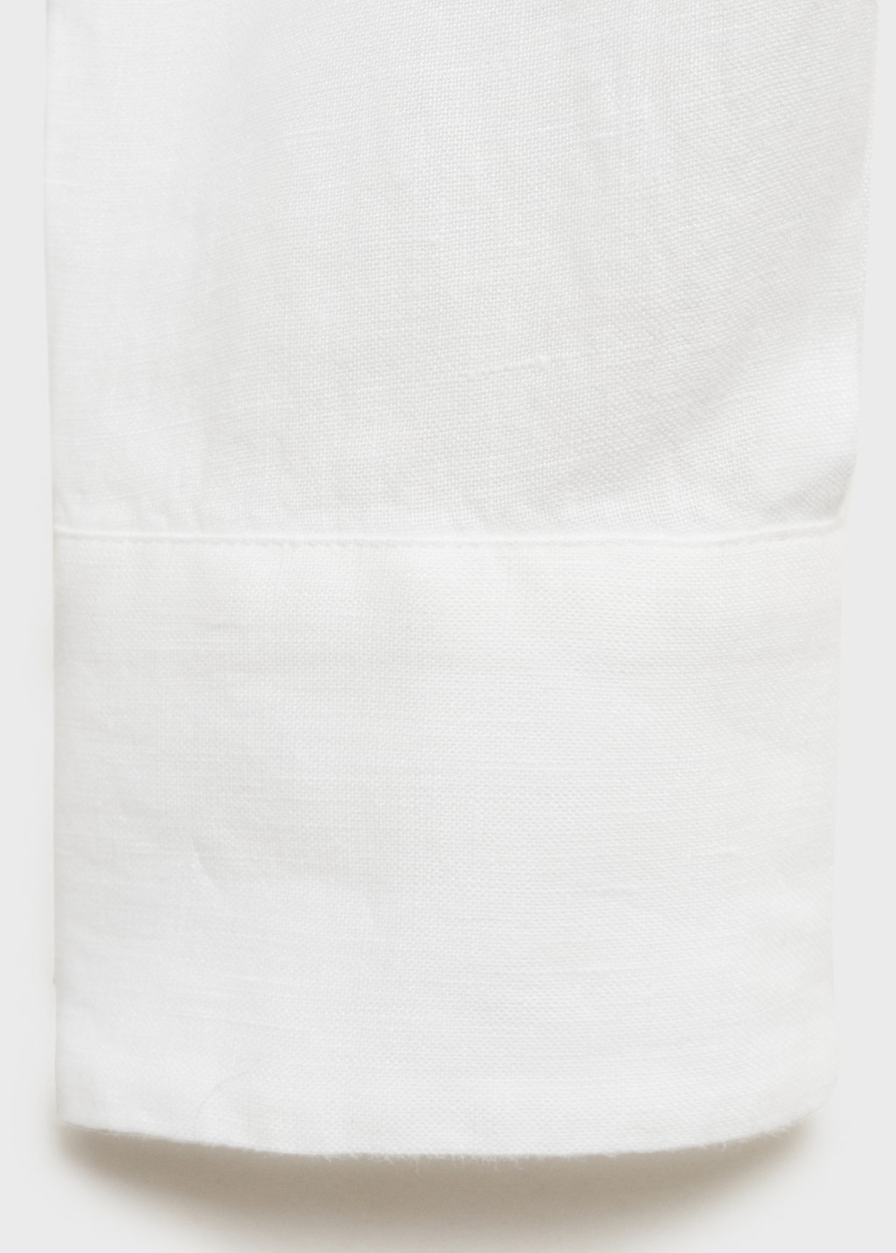 Льняная рубашка с карманом