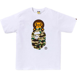 A Bathing Ape 1st Camo Milo On Ape Head Tee