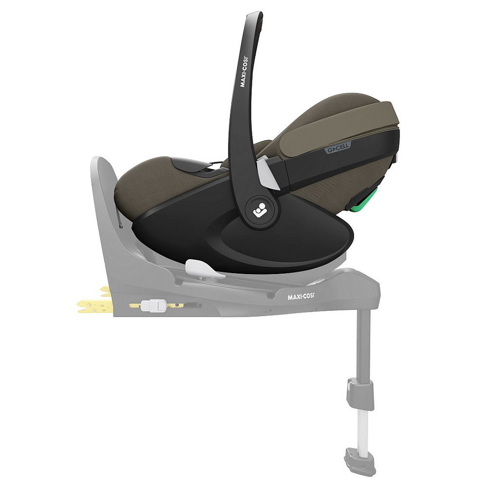 Автокресло Maxi-Cosi Pebble 360 Pro 0-13 кг с базой Family Fix 360 Prо 8052470111 Twillic Truffle/сер.беж (2024)