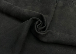 Paradigma Nabuk Nero (1,6-1,8 мм) цв. Черный, натуральная кожа