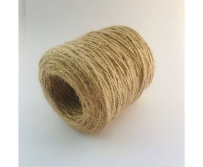 Шпагат джутовый двухниточный 500м, 1250 текс, моток, Сибшнур