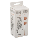 Вагинальные шарики Love Story Empress Tea Rose (Цвет: розовый)