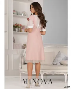 Костюм 2016-пудровый Minova