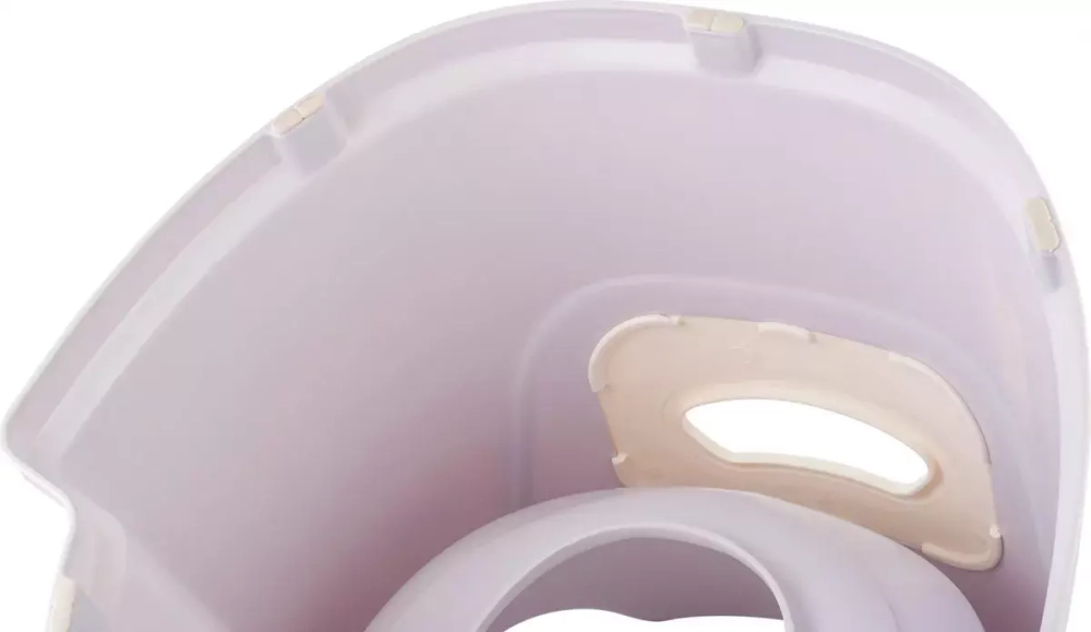 Горшок со спинкой Lalababy Protect Me серо-сиреневый LA1041СРН