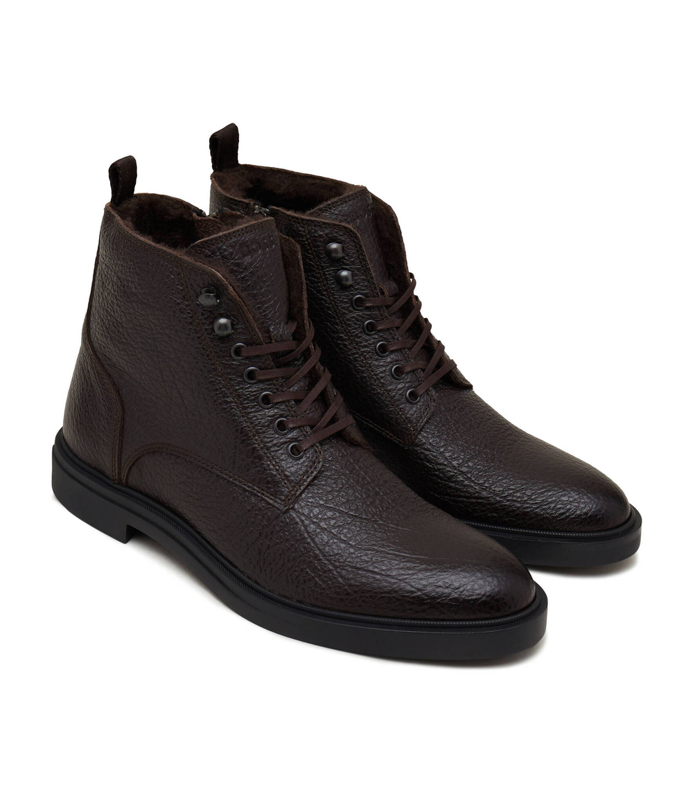 Кожаная обувь calev_halb BOSS BLACK - коричневый(50503302)