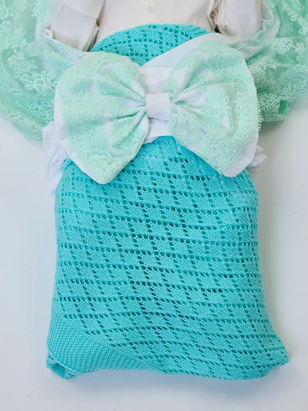 Конверт на выписку для новорожденных летний