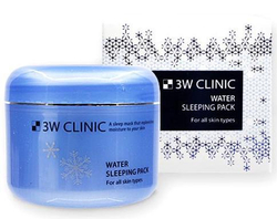 Маска для лица увлажняющая 3W Clinic "Water Sleeping Pack", 100 мл