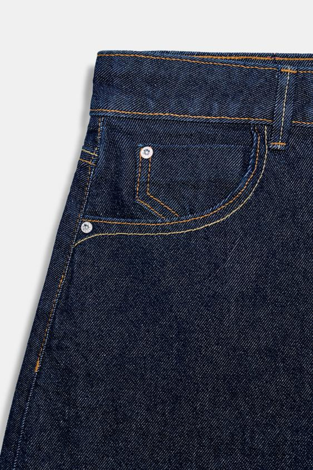 ZARA ШОРТЫ Z1975 MOM FIT, СИНИЙ