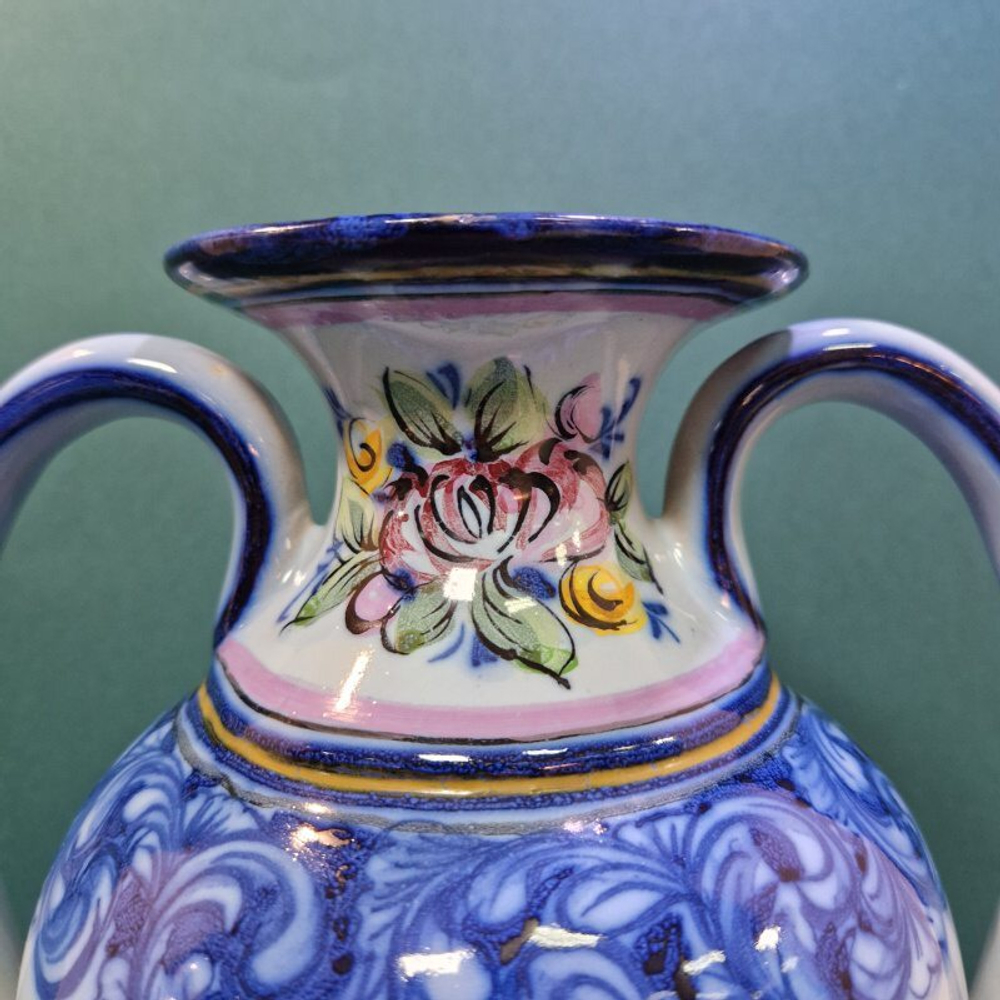 Парадная ваза ручной работы