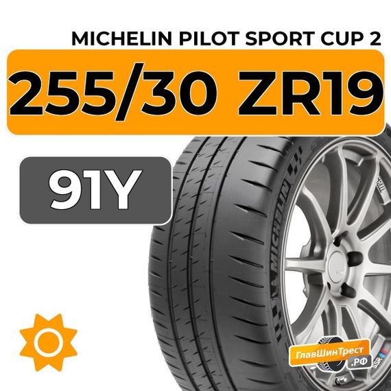 Michelin Pilot Sport Cup 2 255/30 ZR19 91Y XL