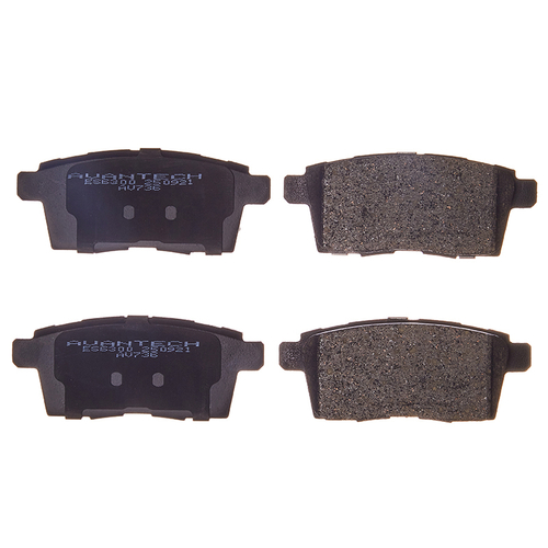 Колодки тормозные дисковые Avantech задние (противоскрипная пластина в компл.) AV736