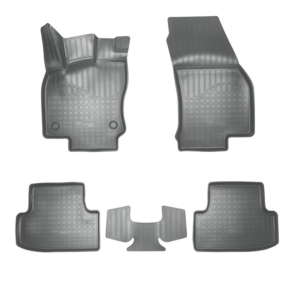 Ковры в салон Norplast/Unidec для Seat Ateca (2016-), арт.NPA11-C80-110-G