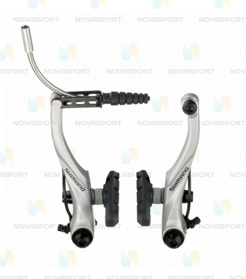 Тормоз V-BRAKE Shimano Alivio передний T4000 S65T серебро EBRT4000FX43SSP