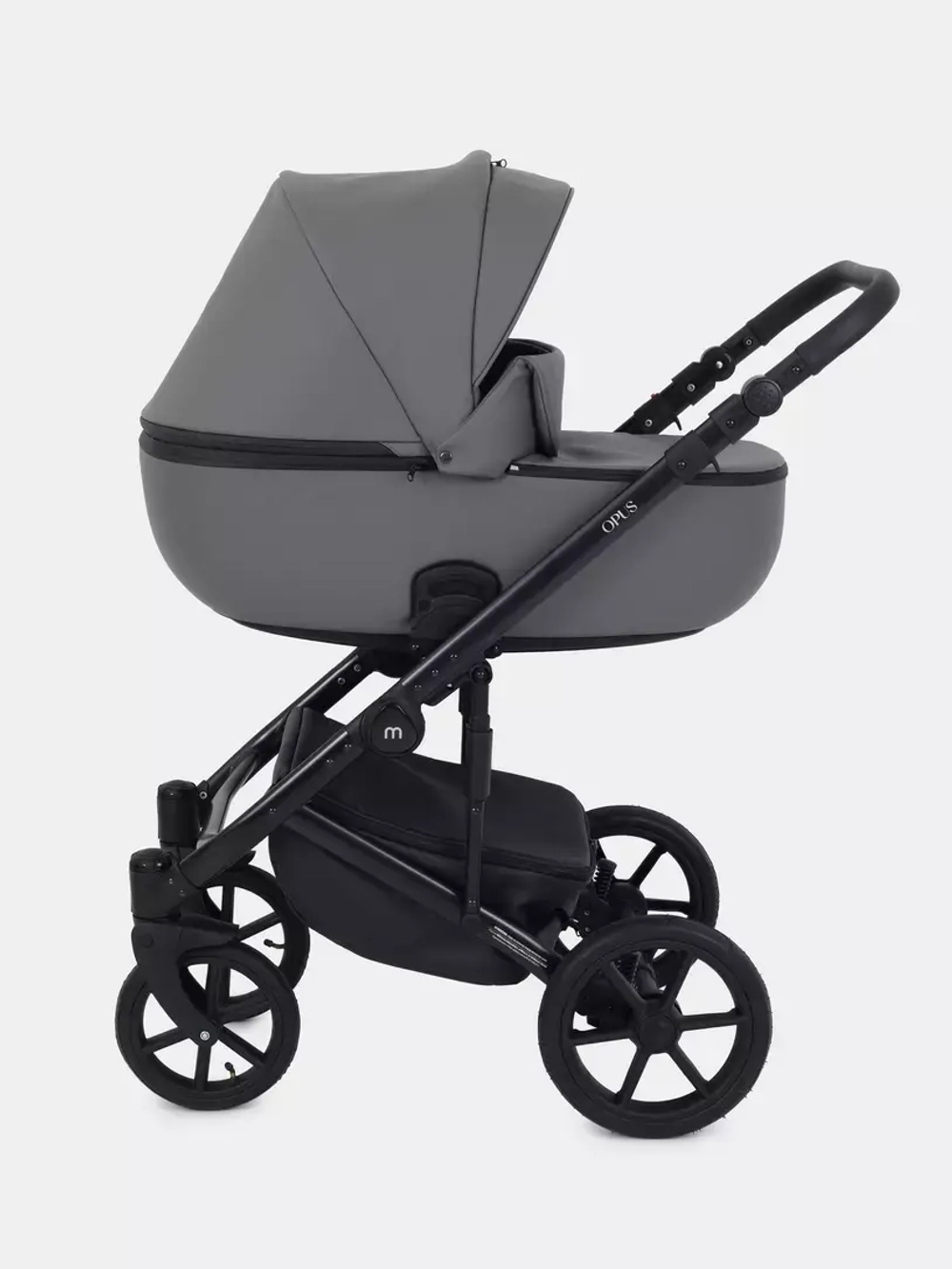 Коляска универсальная 3 в 1 Mowbaby Opus/экокожа