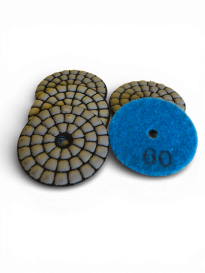 Алмазный шлифовальный круг для гравера (черепашка) для сухой и мокрой шлифовки Ø50мм P60