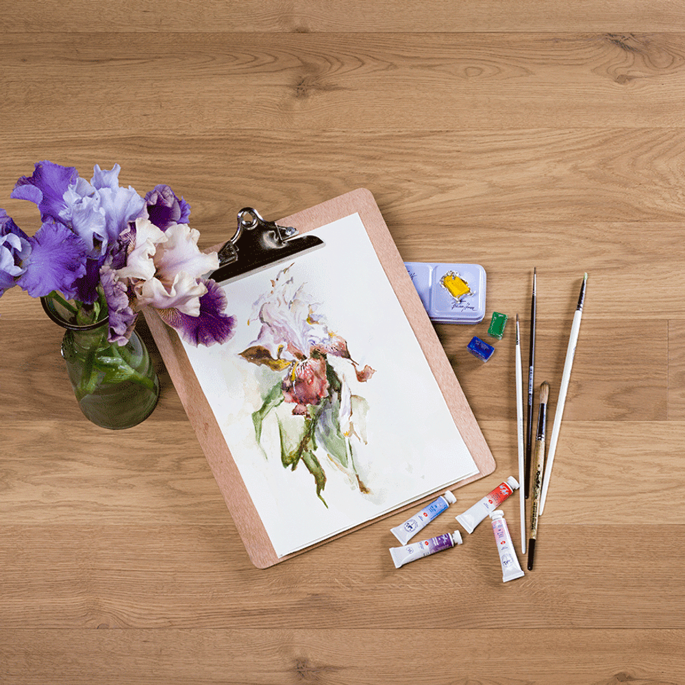 Инженерный паркет Coswick Дуб Сиена Натуральная (Raw Sienna) Шелковое масло ультраматовое