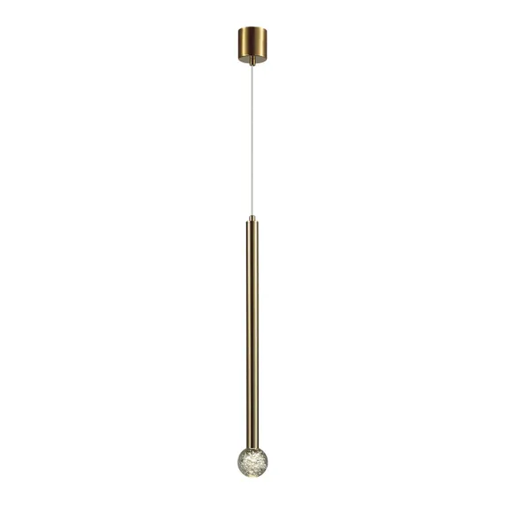 4374/3LA HIGHTECH ODL26 Подвесной светильник  золото/хрустальн. стекло/металл IP20 LED 3W 400Лм 3000K 220-240V FIANO