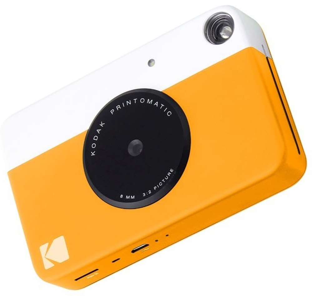 Фотокамера моментальной печати Kodak Printomatic желтый