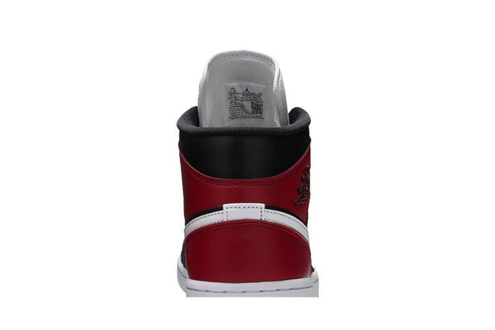 Кроссовки Jordan Air Jordan 1 Mid "Noble Red" (Женская размерная сетка)