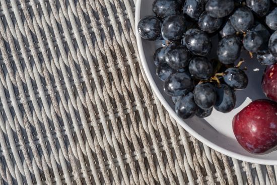 "Лунго" трансформирующаяся лаунж-зона из искусственного ротанга, цвет бежевый