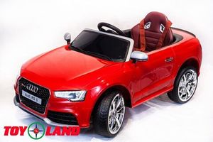 Детский электромобиль Toyland Audi RS5 красный