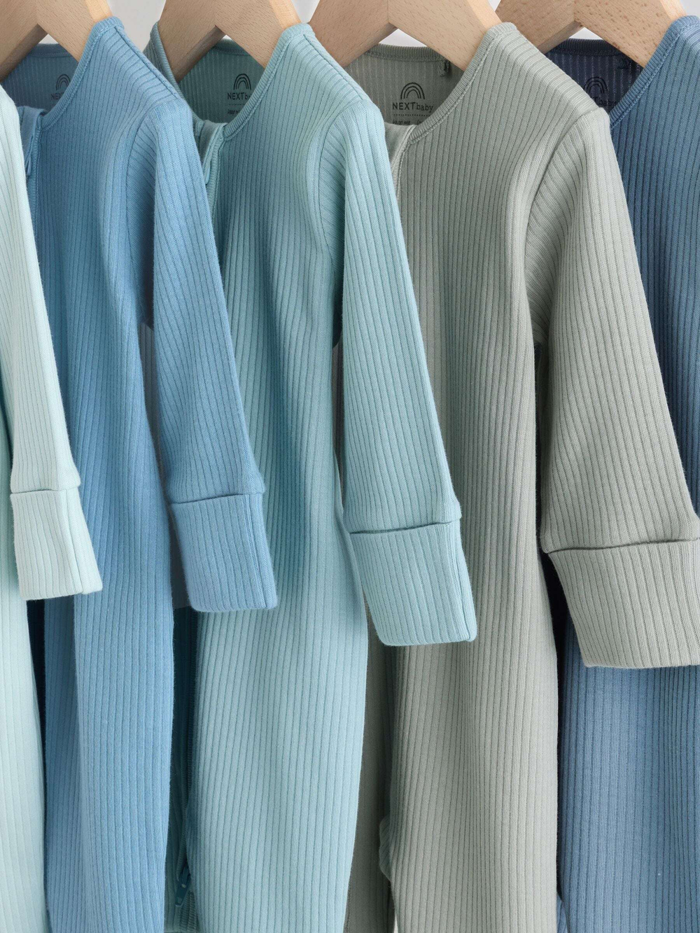 Комбинезон / Cлип для малышей Next W98-685, 5 шт., Синий, Голубой