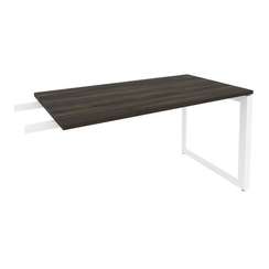 Onix Direct Брифинг-приставка на О-образном м/к O.MO-BR-13 Дуб Мали/Металл Белый 1380*720*750