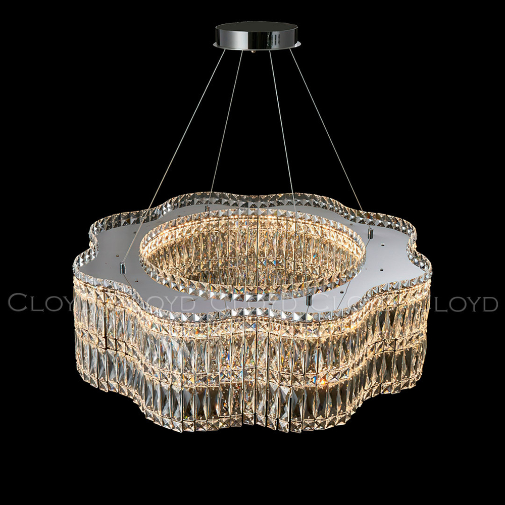 Люстра Cloyd ANTREA-B C1 / Ø60 см - хром (арт.11627)