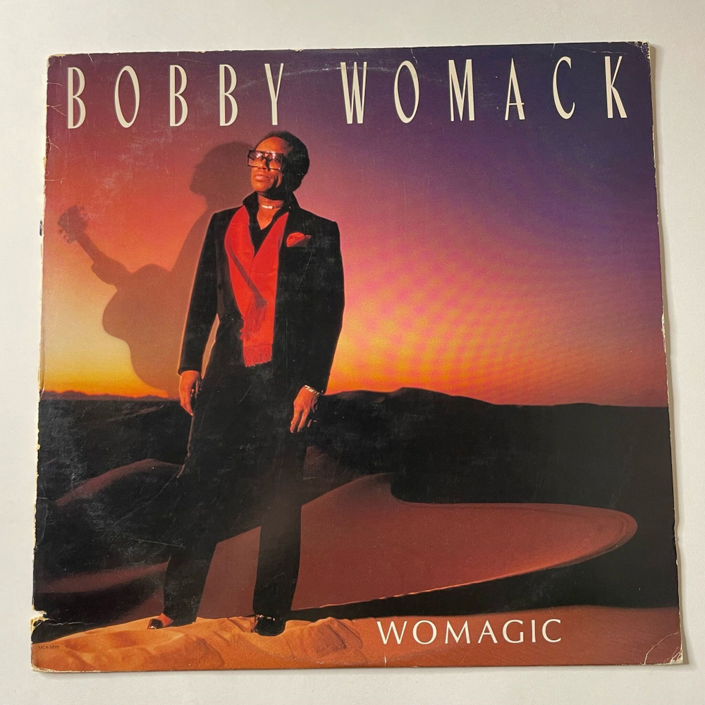 Винтажная виниловая пластинка LP Bobby Womack Womagic (USA 1986)