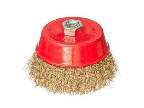 Щетка металл. ЕРМАК для УШМ 100мм/М14 чашка (60шт/кор)