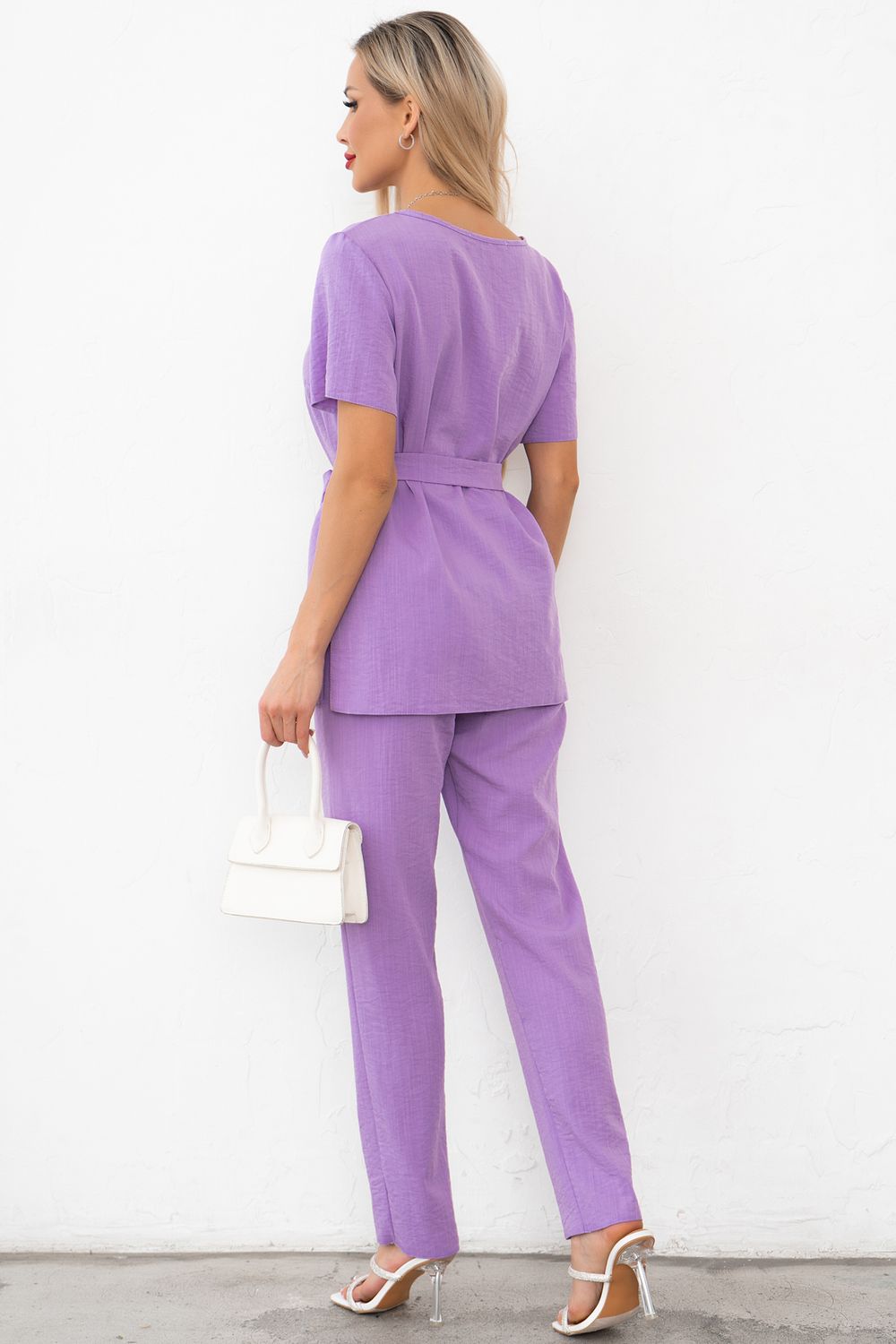 Костюм брючный (лаванда) К11-81/5 Nikol